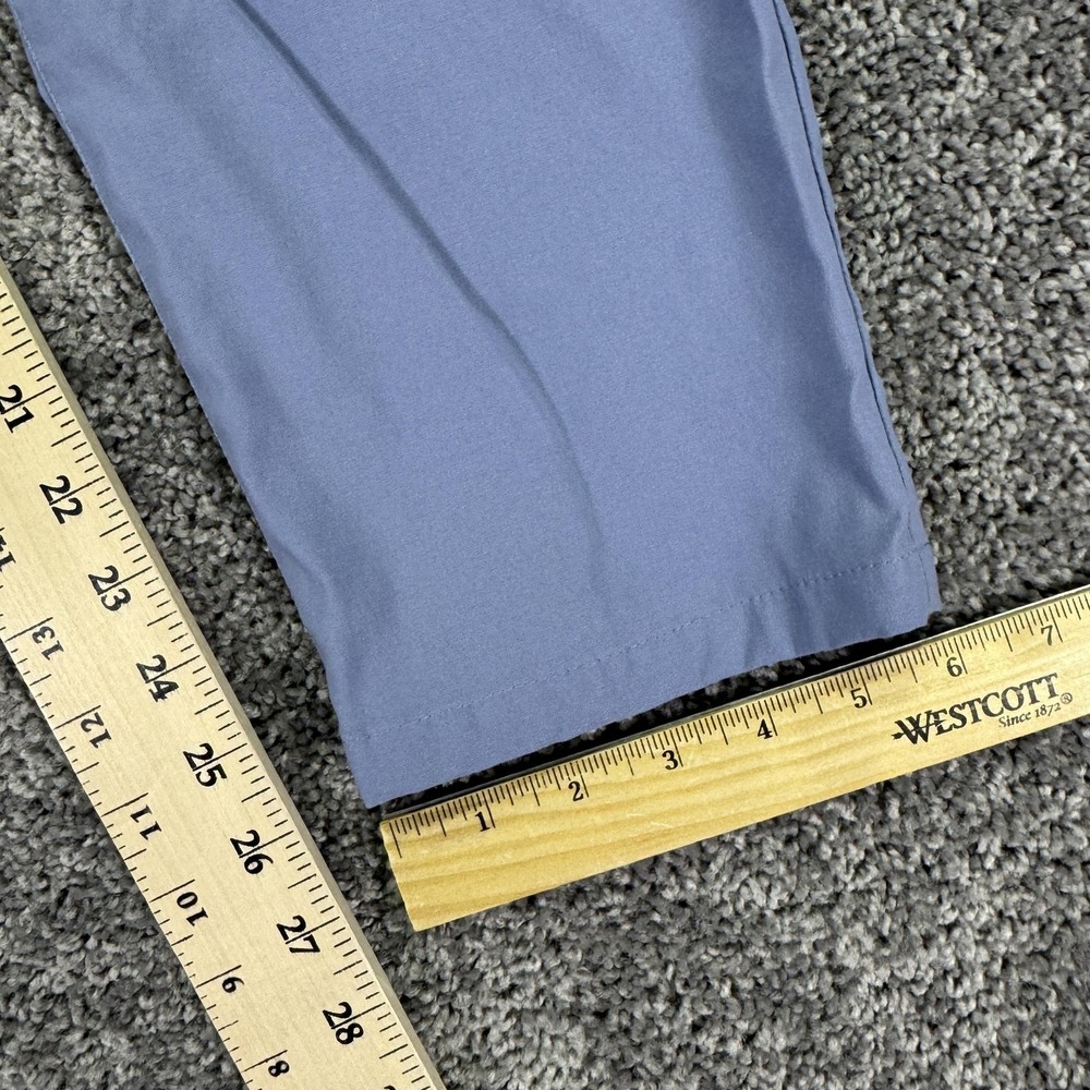 Eddie Bauer Pants Womens 12 Blue Horizon Ankle Nylon Stretch Travel Outdoor - Picture 5 of 9